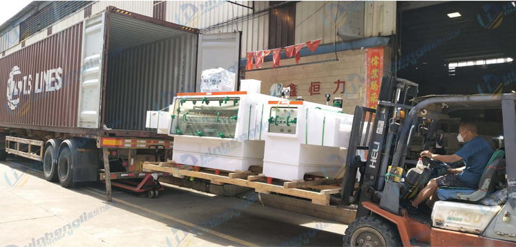 印度客戶定制金屬蝕刻機(jī)裝柜出貨！